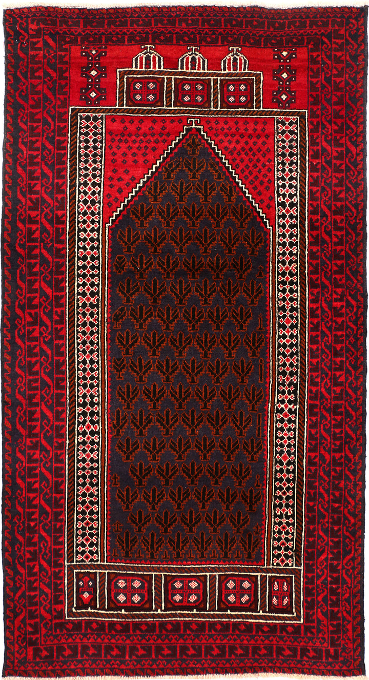 Firebrick Prayer 3' 8 x 6' 11 - No. 53967 - ALRUG Rug Store