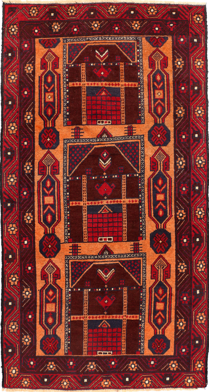 Peru Baluchi 3' 3 x 6' 2 - No. 53969 - ALRUG Rug Store