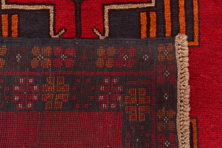 Firebrick Baluchi 3' 6 x 6' 1 - No. 53970 - ALRUG Rug Store