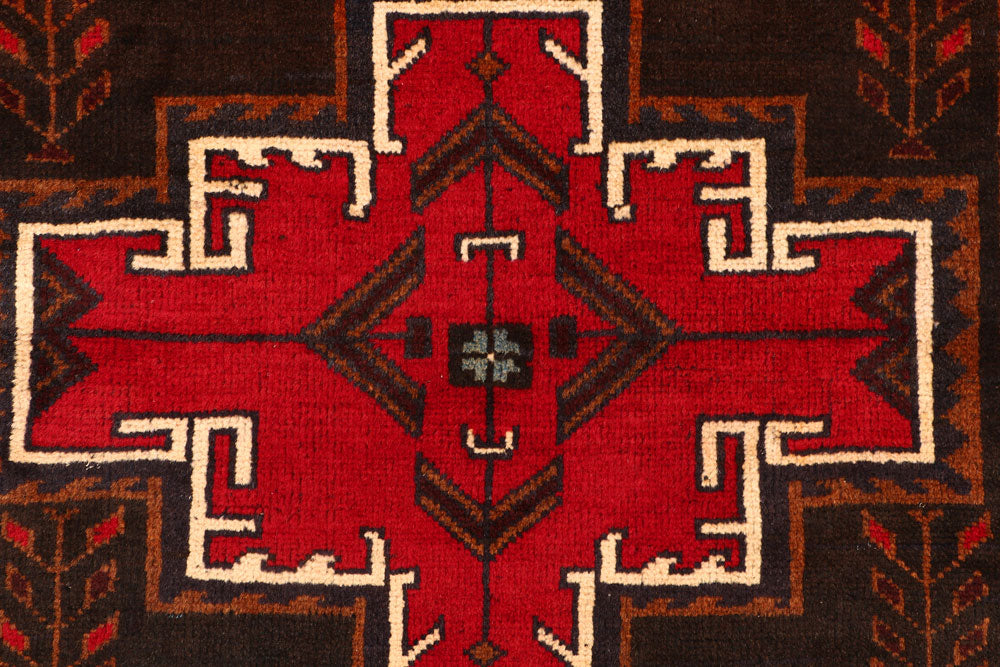 Multi Colored Baluchi 3' 6 x 5' 7 - No. 53972 - ALRUG Rug Store