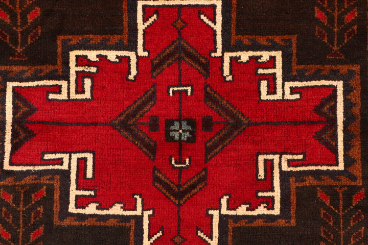 Multi Colored Baluchi 3' 6 x 5' 7 - No. 53972 - ALRUG Rug Store