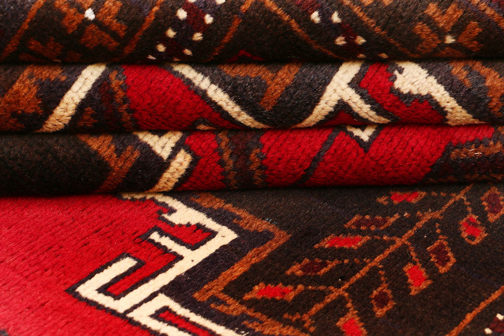 Multi Colored Baluchi 3' 6 x 5' 7 - No. 53972 - ALRUG Rug Store