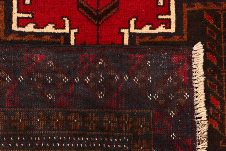 Multi Colored Baluchi 3' 6 x 5' 7 - No. 53972 - ALRUG Rug Store