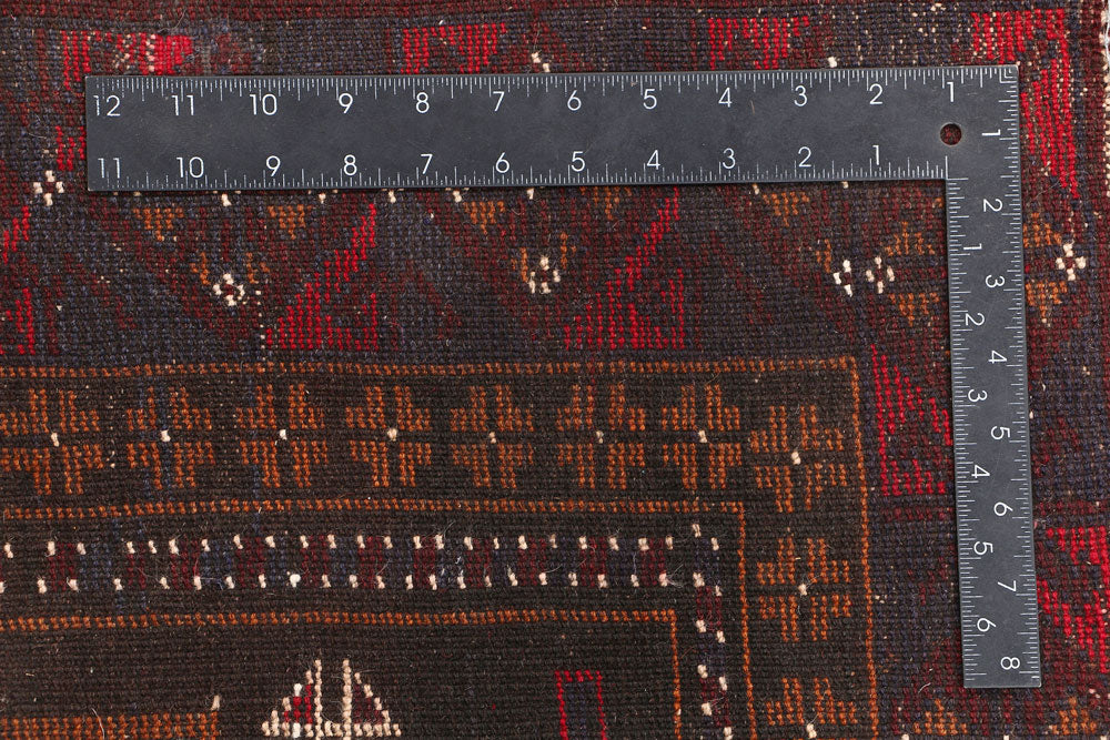 Multi Colored Baluchi 3' 6 x 5' 7 - No. 53972 - ALRUG Rug Store