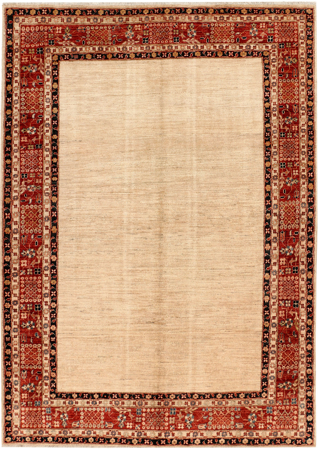 Blanched Almond Oushak 5' 6 x 7' 9 - No. 53975 - ALRUG Rug Store