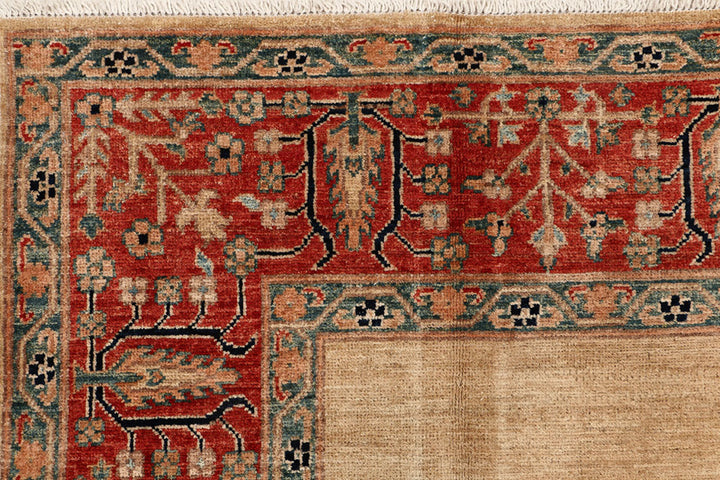 Wheat Oushak 5' 9 x 8' 2 - No. 53976 - ALRUG Rug Store