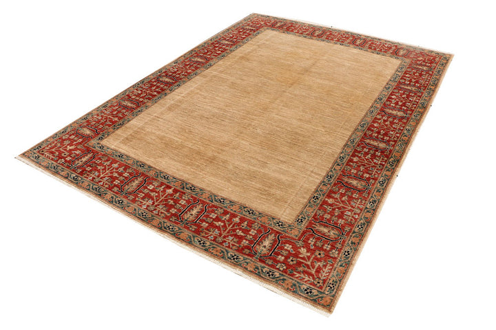 Wheat Oushak 5' 9 x 8' 2 - No. 53976 - ALRUG Rug Store