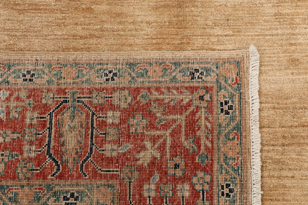 Wheat Oushak 5' 9 x 8' 2 - No. 53976 - ALRUG Rug Store