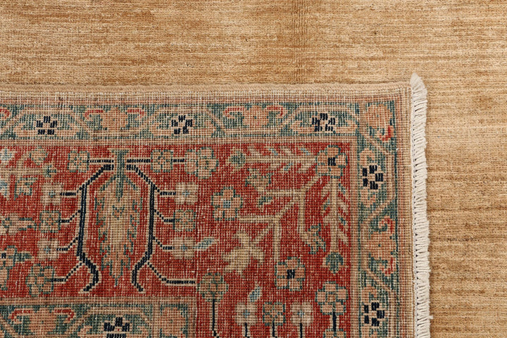 Wheat Oushak 5' 9 x 8' 2 - No. 53976 - ALRUG Rug Store