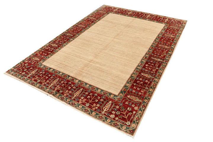 Wheat Oushak 5' 6 x 7' 7 - No. 53977 - ALRUG Rug Store