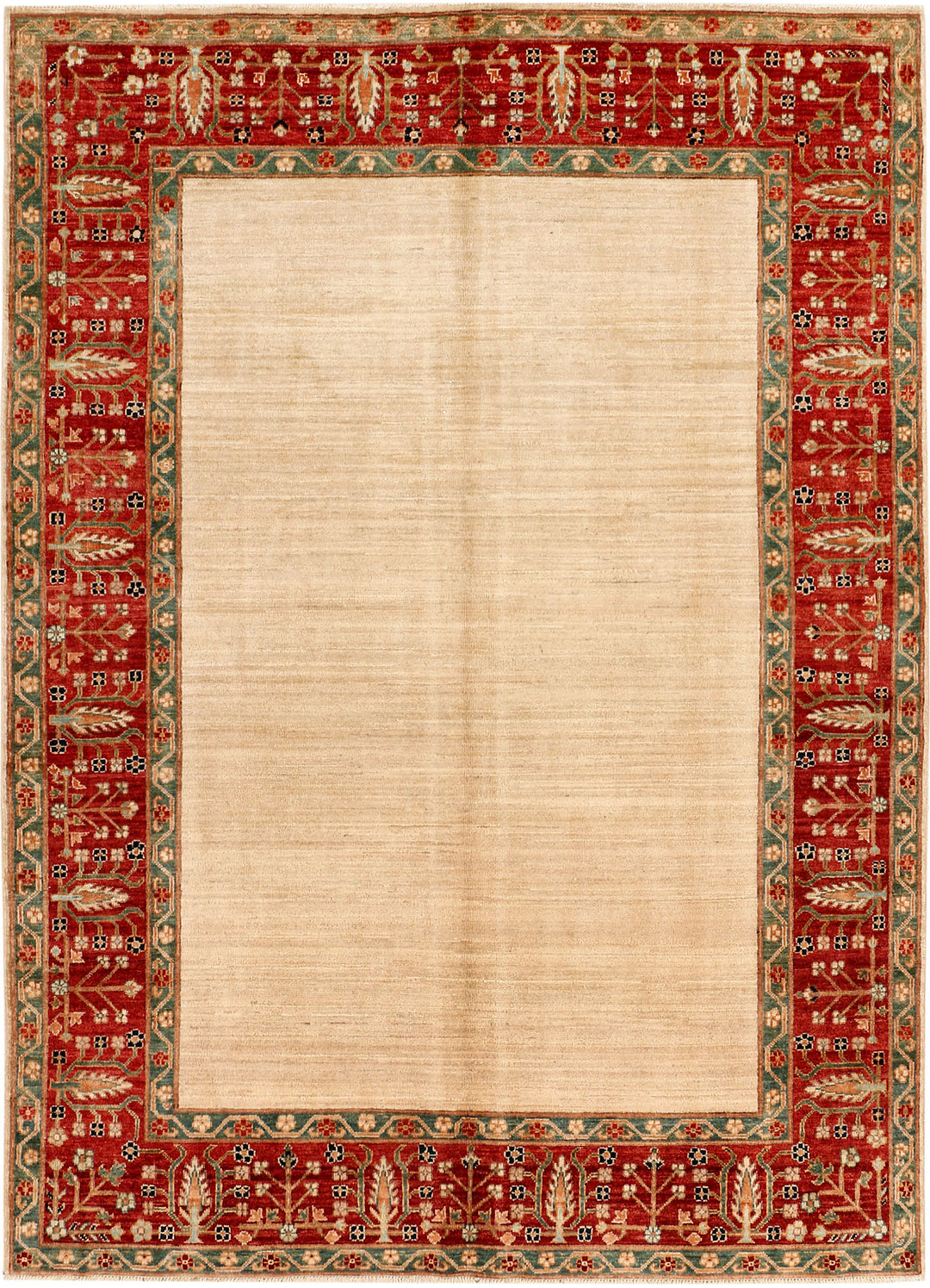 Wheat Oushak 5' 6 x 7' 7 - No. 53977 - ALRUG Rug Store