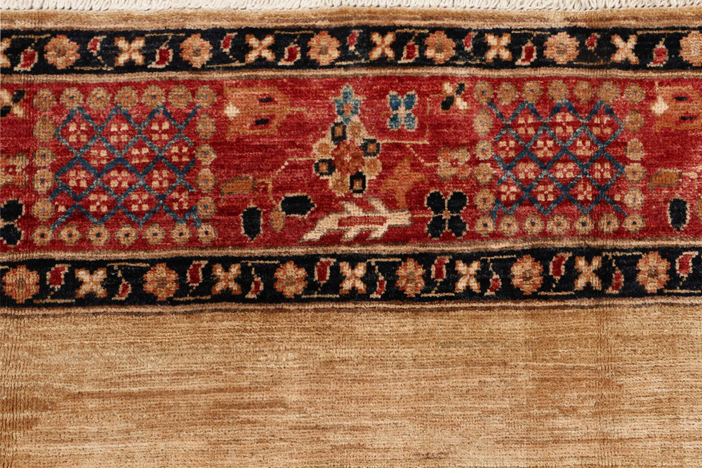 Wheat Ziegler 4' 10 x 6' 6 - No. 53979 - ALRUG Rug Store
