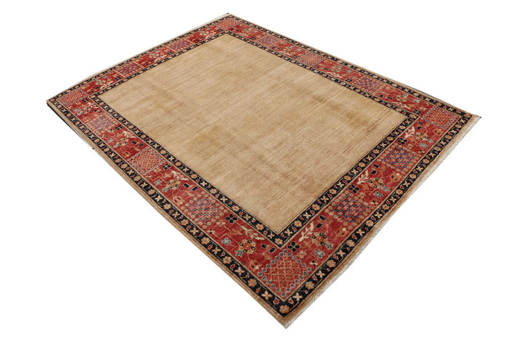 Wheat Ziegler 4' 10 x 6' 6 - No. 53979 - ALRUG Rug Store