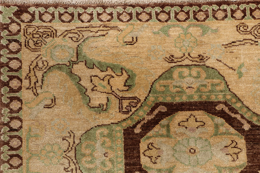 Saddle Brown Ziegler 4' 10 x 6' 4 - No. 53981 - ALRUG Rug Store