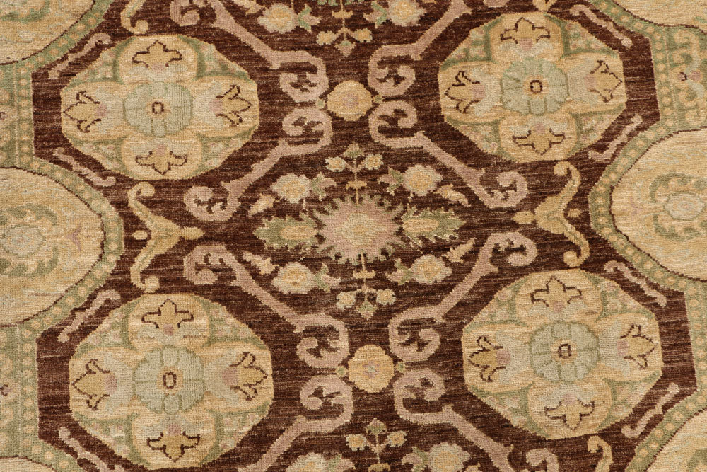Saddle Brown Ziegler 4' 10 x 6' 4 - No. 53981 - ALRUG Rug Store