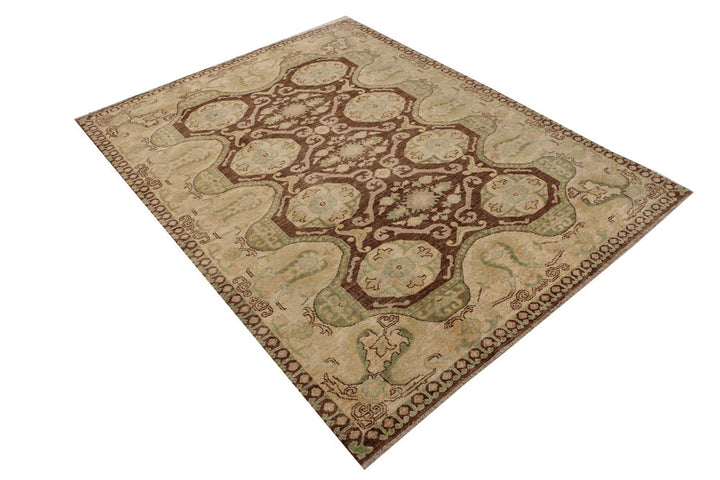 Saddle Brown Ziegler 4' 10 x 6' 4 - No. 53981 - ALRUG Rug Store