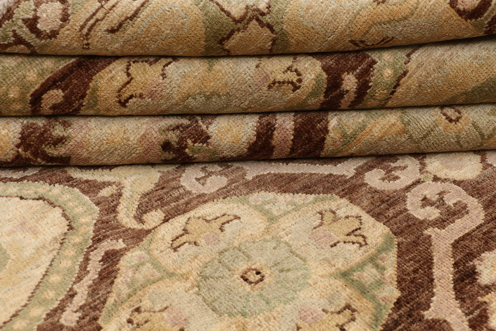 Saddle Brown Ziegler 4' 10 x 6' 4 - No. 53981 - ALRUG Rug Store