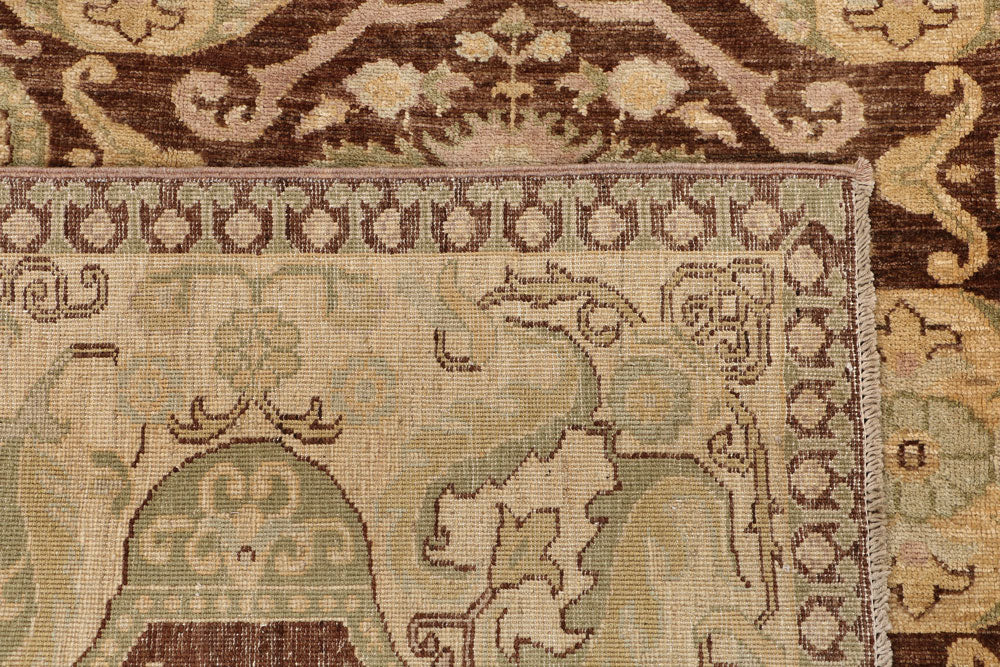 Saddle Brown Ziegler 4' 10 x 6' 4 - No. 53981 - ALRUG Rug Store