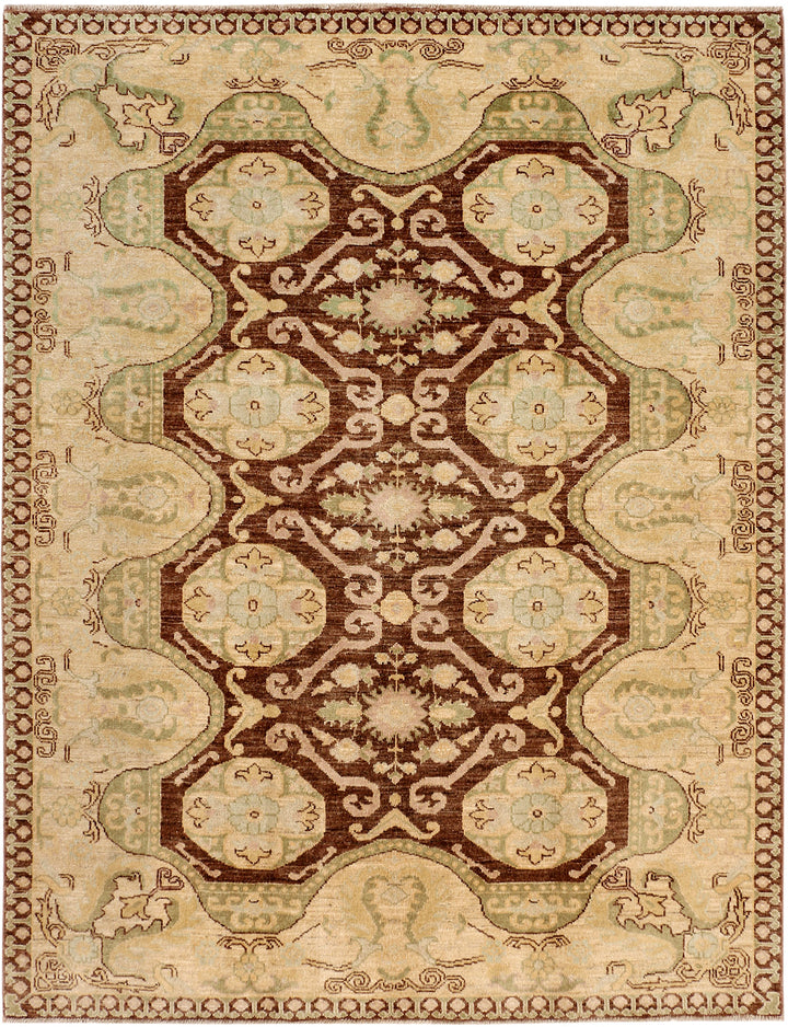 Saddle Brown Ziegler 4' 10 x 6' 4 - No. 53981 - ALRUG Rug Store