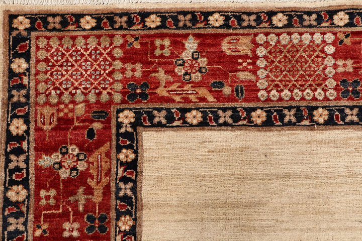 Blanched Almond Oushak 4' 10 x 6' 1 - No. 53982 - ALRUG Rug Store