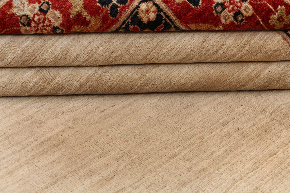 Blanched Almond Oushak 4' 10 x 6' 1 - No. 53982 - ALRUG Rug Store