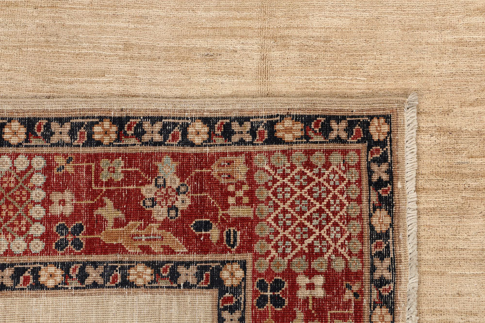 Blanched Almond Oushak 4' 10 x 6' 1 - No. 53982 - ALRUG Rug Store