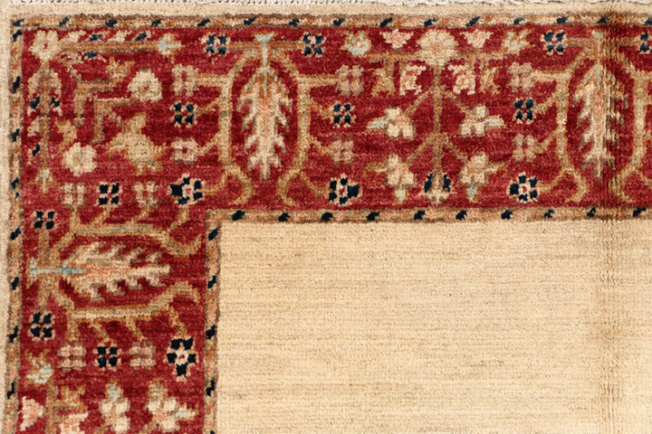 Blanched Almond Oushak 3' x 12' 8 - No. 53987 - ALRUG Rug Store