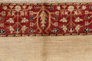 Blanched Almond Oushak 3' x 12' 8 - No. 53987 - ALRUG Rug Store