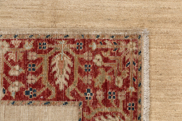 Blanched Almond Oushak 3' x 12' 8 - No. 53987 - ALRUG Rug Store
