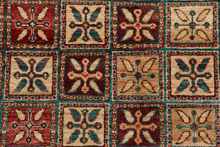 Multi Colored Bakhtiar 3' 5 x 5' - No. 53989 - ALRUG Rug Store