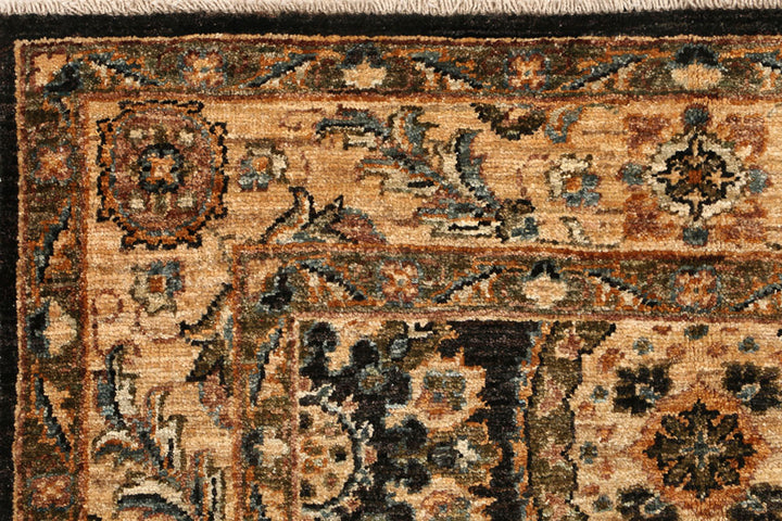 Saddle Brown Ziegler 3' 4 x 4' 11 - No. 53990 - ALRUG Rug Store