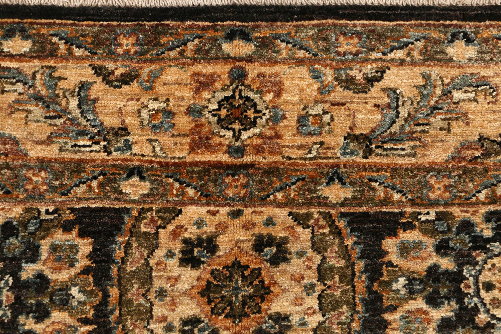 Saddle Brown Ziegler 3' 4 x 4' 11 - No. 53990 - ALRUG Rug Store