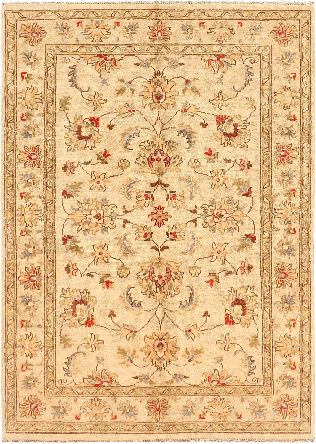 Blanched Almond Ziegler 3' 5 x 4' 9 - No. 53991 - ALRUG Rug Store