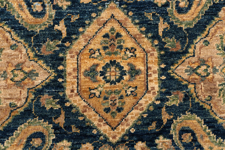 Steel Blue Ziegler 3' 2 x 4' 9 - No. 53992 - ALRUG Rug Store