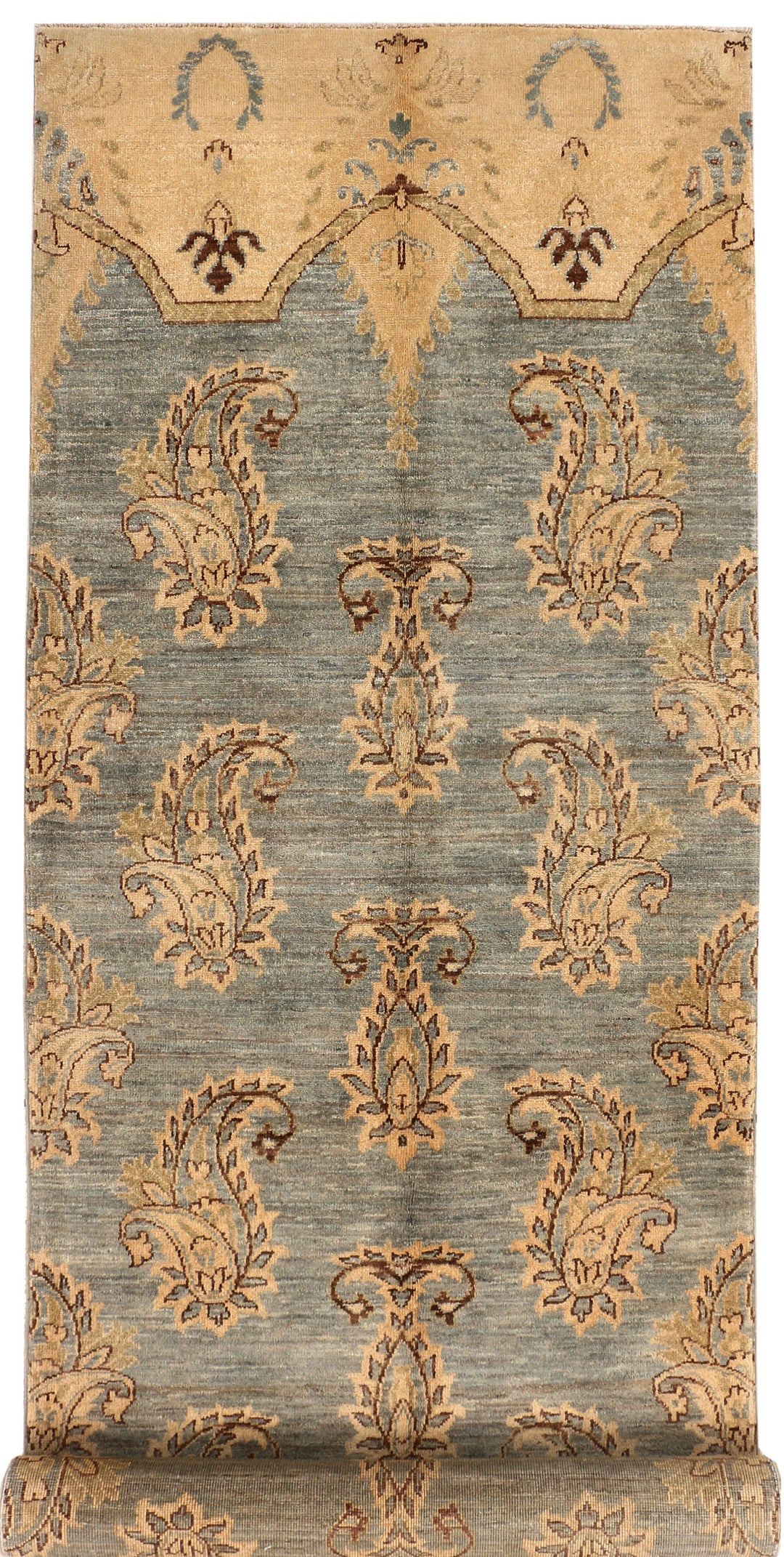 Dark Grey Ziegler 3' 1 x 10' 4 - No. 53996 - ALRUG Rug Store