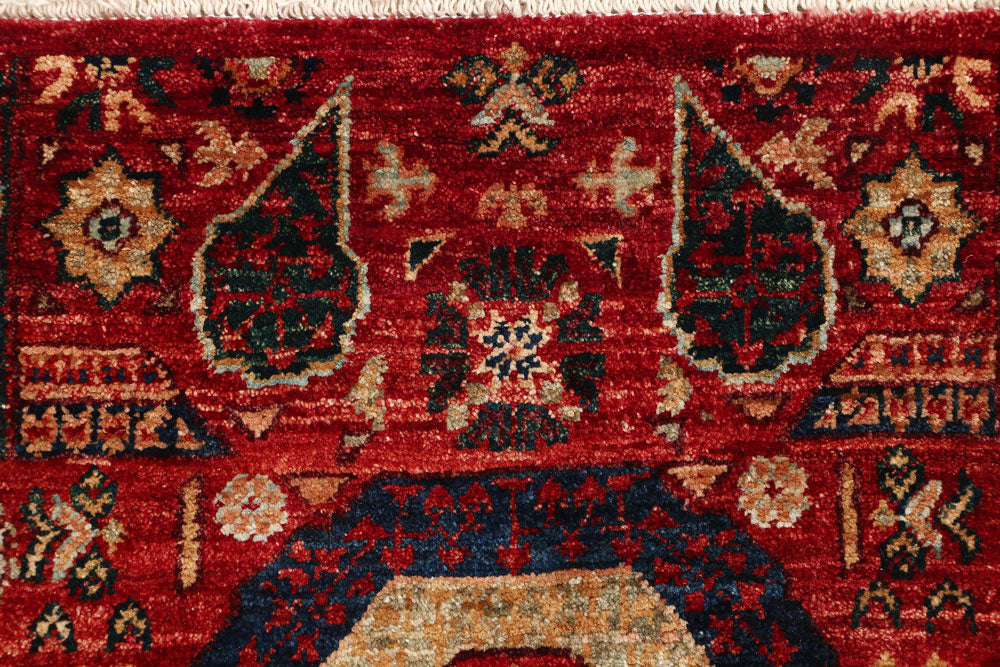 Firebrick Mamluk 2' x 5' 11 - No. 53998 - ALRUG Rug Store