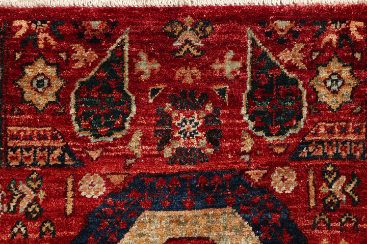 Firebrick Mamluk 2' x 5' 11 - No. 53998 - ALRUG Rug Store