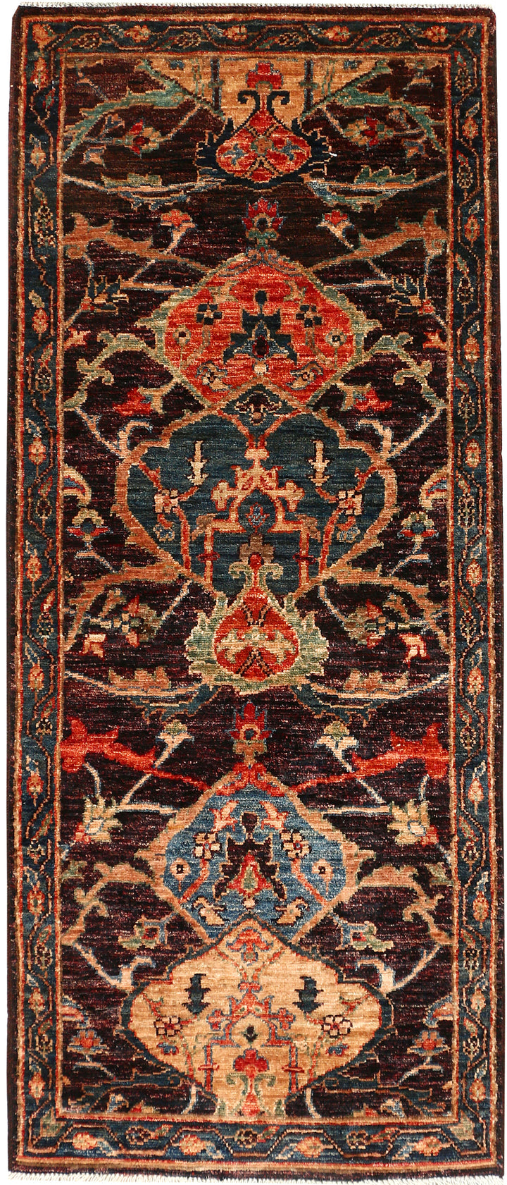 Saddle Brown Ziegler 2' x 4' 8 - No. 54002 - ALRUG Rug Store