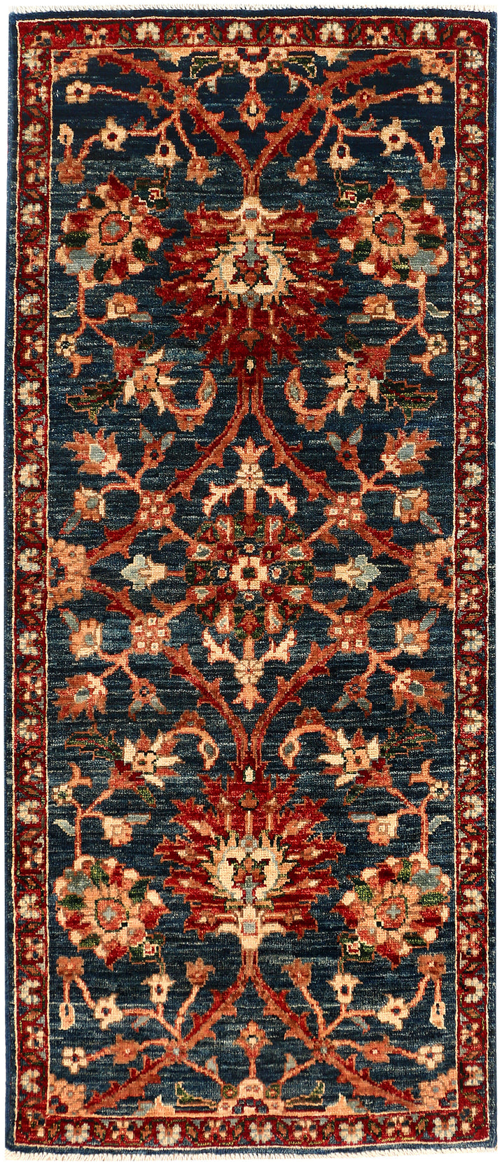 Midnight Blue Ziegler 2' 1 x 4' 11 - No. 54004 - ALRUG Rug Store