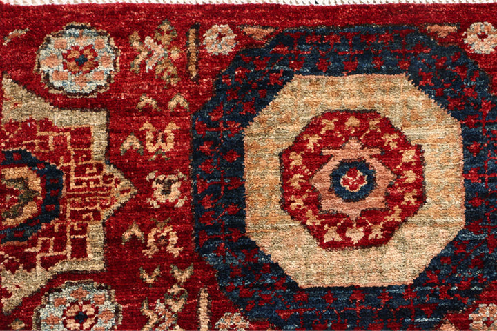 Firebrick Mamluk 2' 1 x 4' 9 - No. 54006 - ALRUG Rug Store