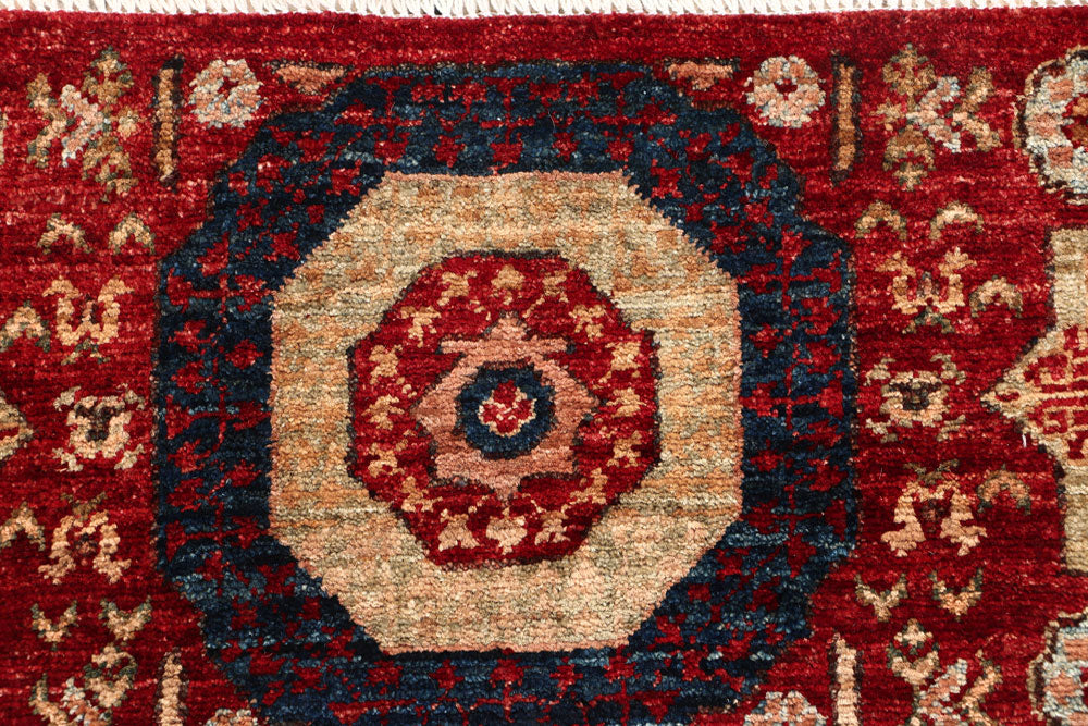 Firebrick Mamluk 2' 1 x 4' 9 - No. 54006 - ALRUG Rug Store