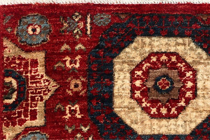 Firebrick Mamluk 2' 1 x 4' 8 - No. 54008 - ALRUG Rug Store