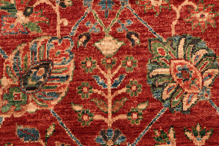 Orange Red Ziegler 2' x 5' - No. 54016 - ALRUG Rug Store
