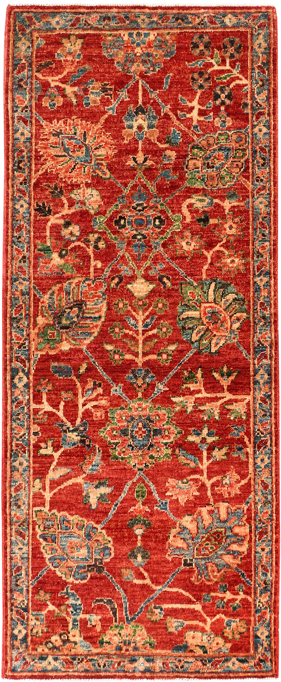 Orange Red Ziegler 2' x 5' - No. 54016 - ALRUG Rug Store