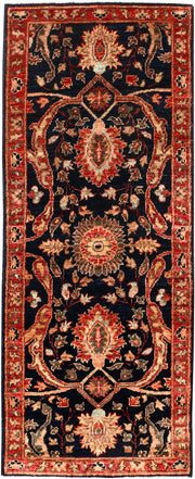 Midnight Blue Ziegler 1' 10 x 4' 9 - No. 54017 - ALRUG Rug Store