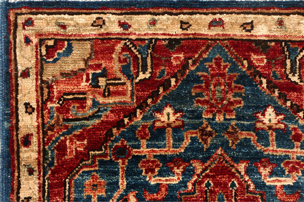 Steel Blue Ziegler 2' x 5' 3 - No. 54020 - ALRUG Rug Store