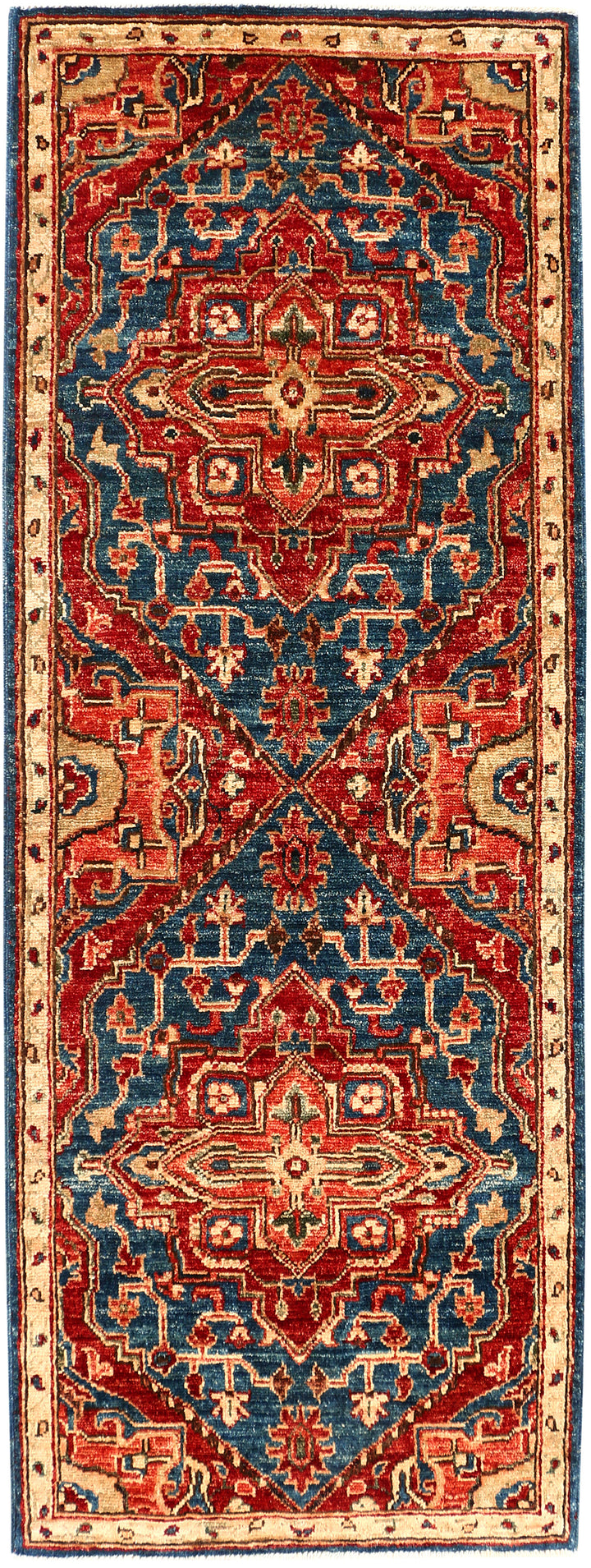 Steel Blue Ziegler 2' x 5' 3 - No. 54020 - ALRUG Rug Store