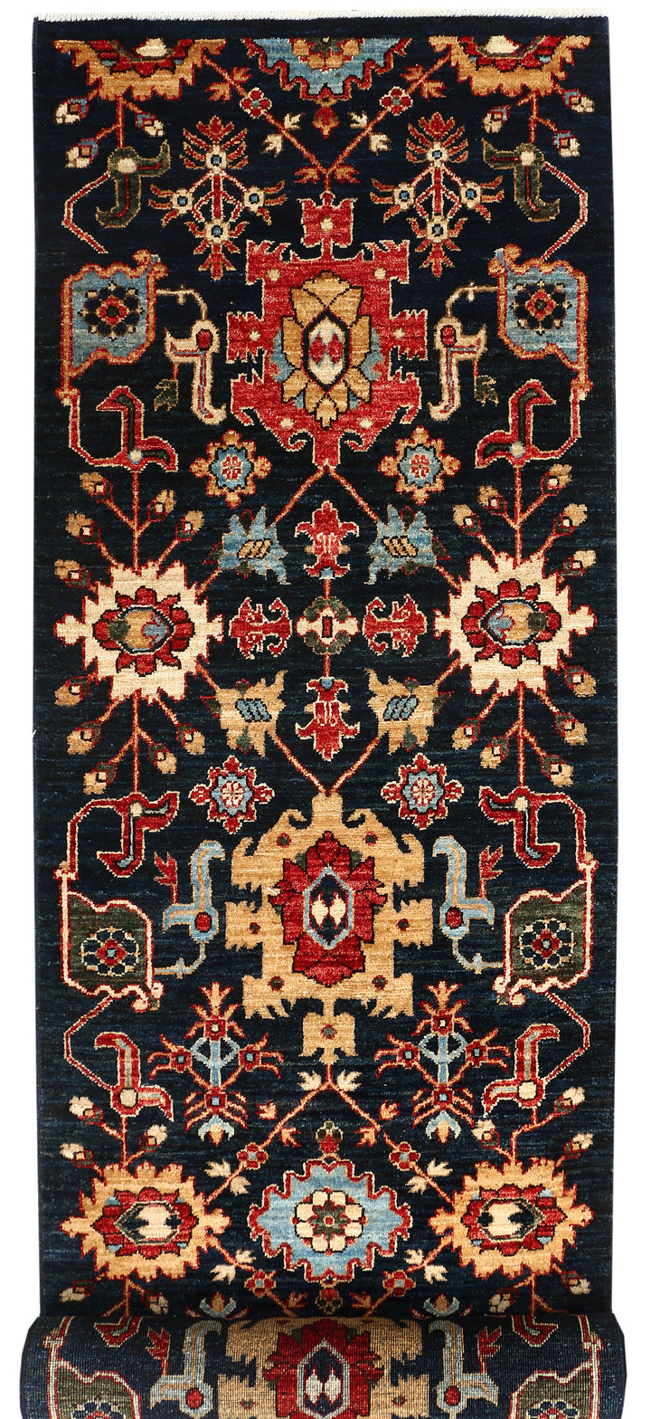 Multi Colored Ziegler 2' 5 x 10' 2 - No. 54026 - ALRUG Rug Store