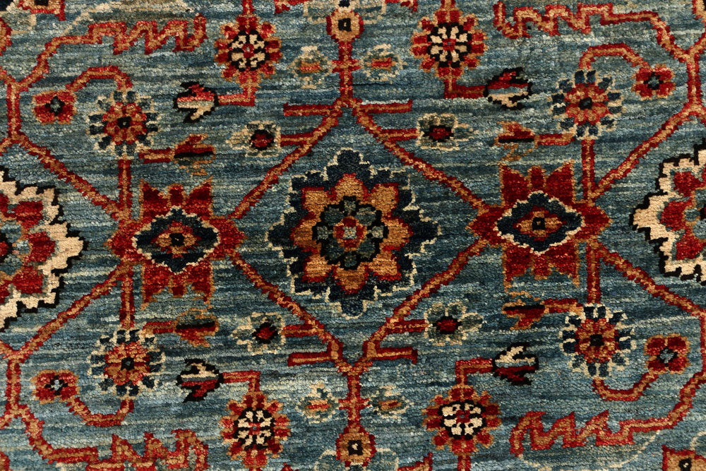 Cadet Blue Ziegler 2' 7 x 9' 9 - No. 54029 - ALRUG Rug Store