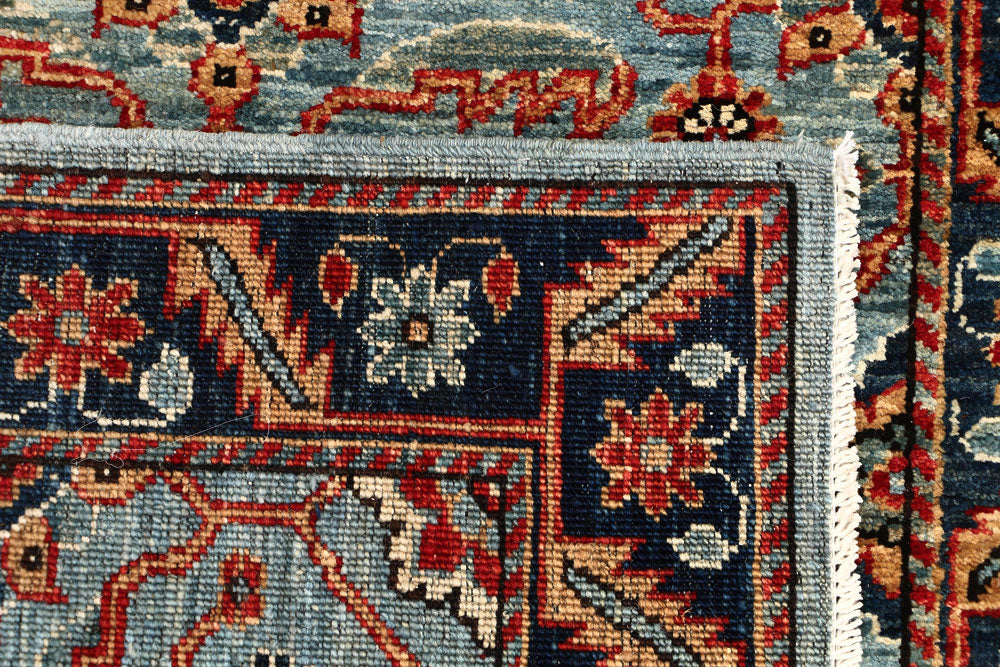 Cadet Blue Ziegler 2' 7 x 9' 9 - No. 54029 - ALRUG Rug Store